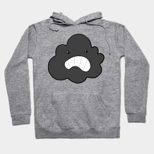 funny cloud and again angry Hoodie